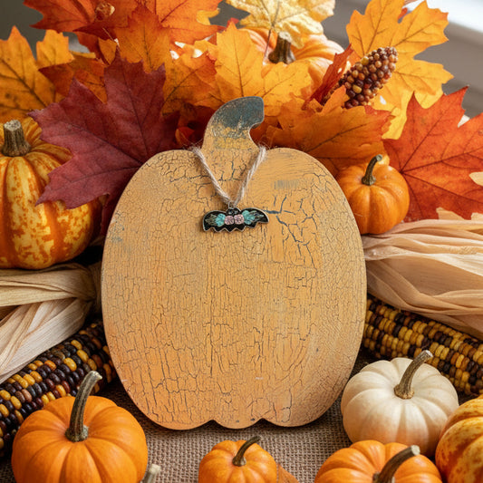 6" Wooden Pumpkins