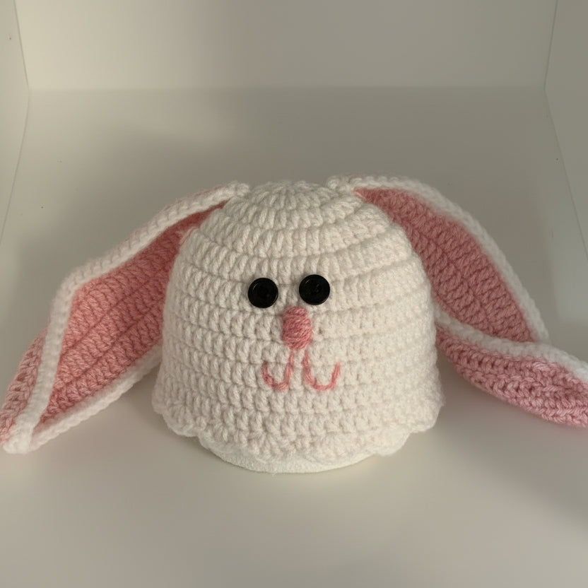 Crochet Bunny Hat 9-12 months