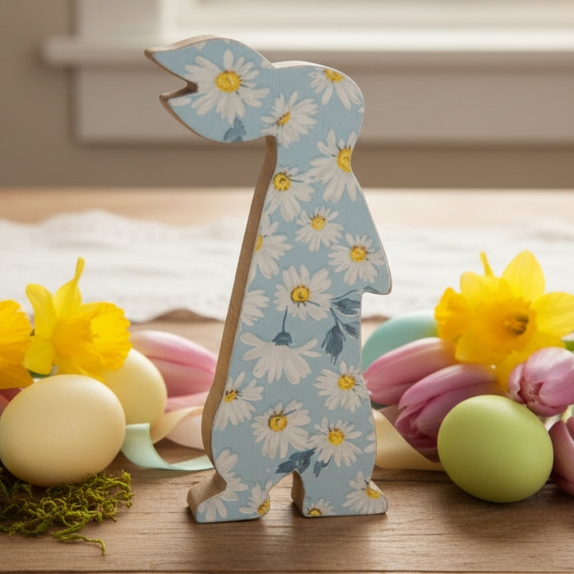 Wooden Bunny 7"