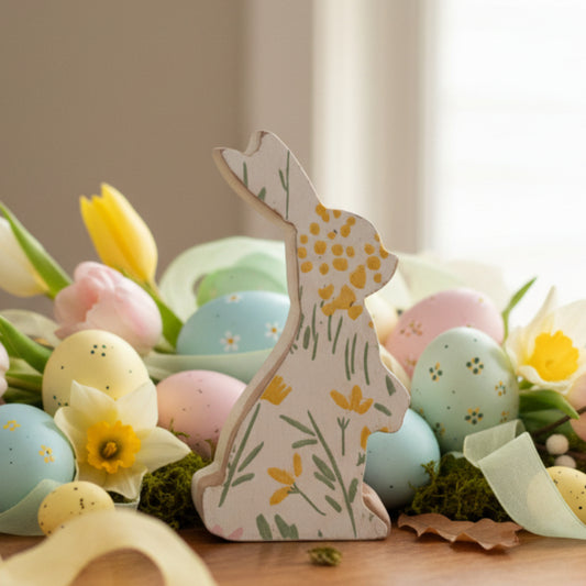 Wooden Bunny 3"