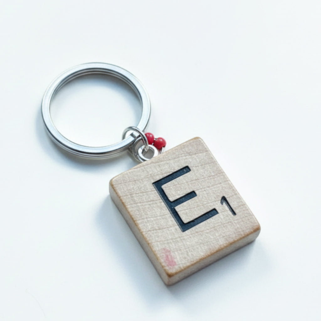 Scrabble "E" Keychains/Zipper Pulls