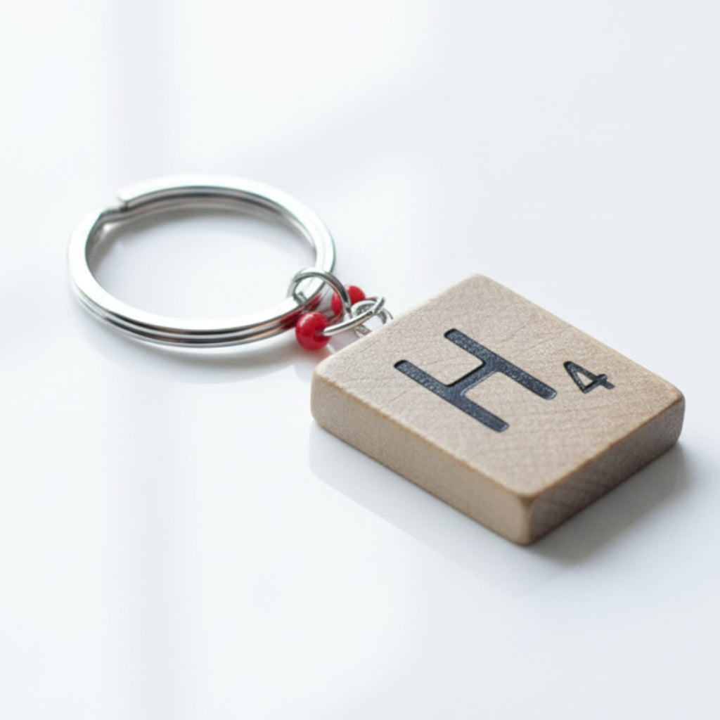Scrabble "H" Keychains/Zipper Pulls