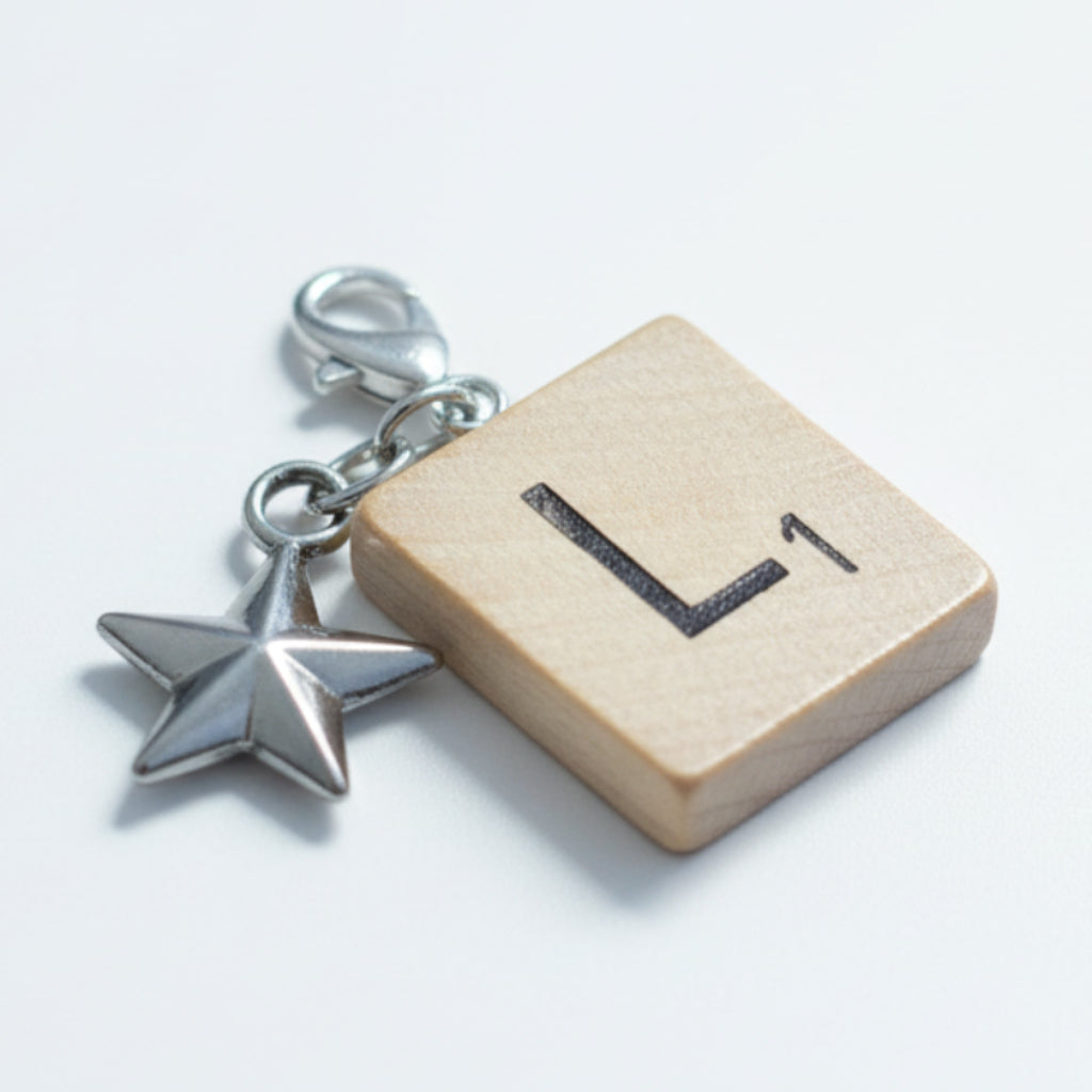 Scrabble "L" Keychains/Zipper Pulls