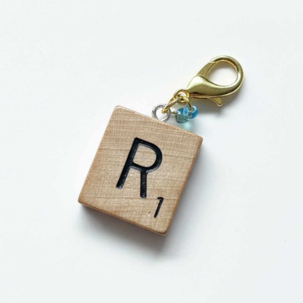 Scrabble "R" Keychains/Zipper Pulls