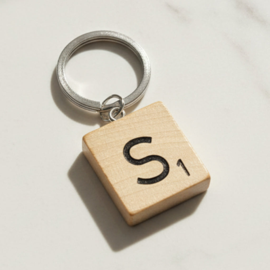 Scrabble "S" Keychains/Zipper Pulls