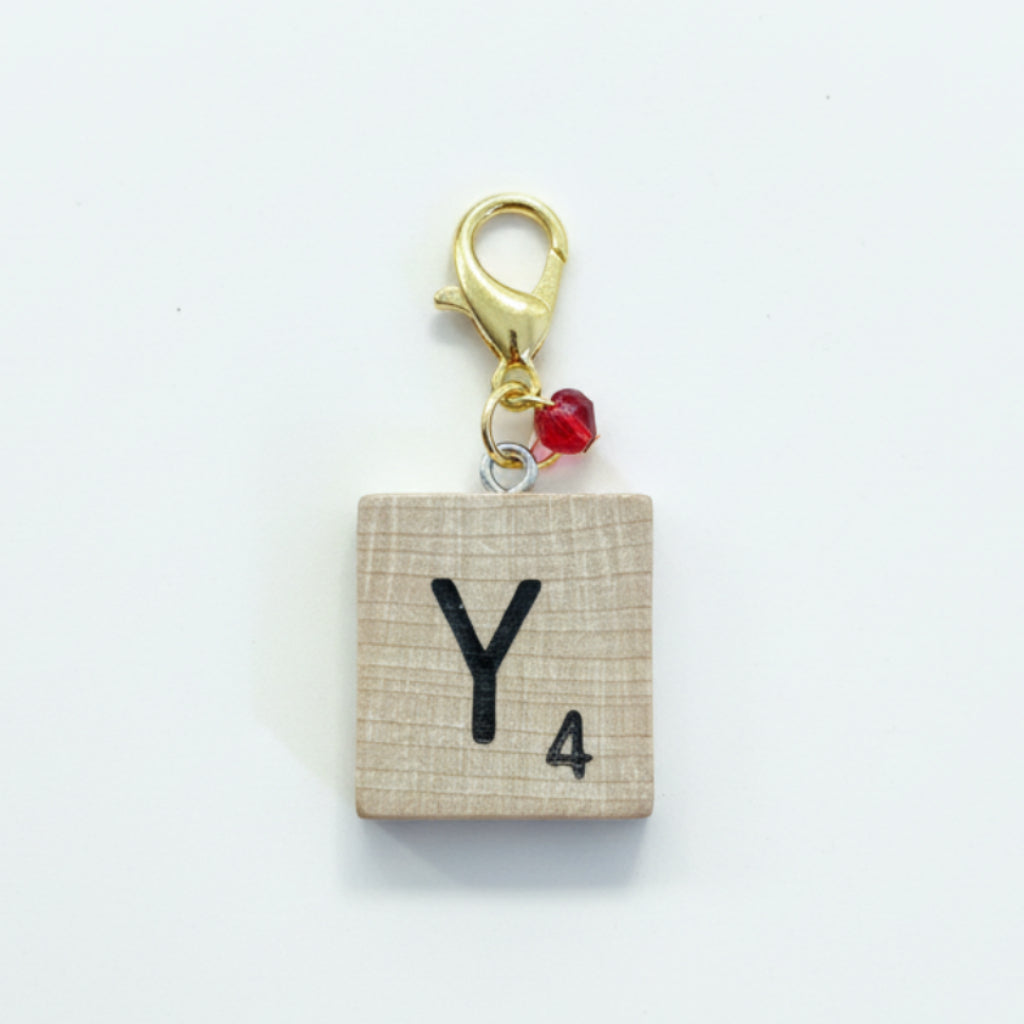 Scrabble "Y" Keychains/Zipper Pulls