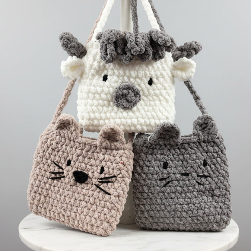 Crochet Critter Purses