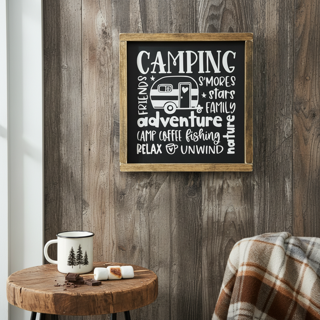 Camping Sign