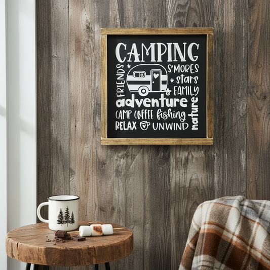 Camping Sign