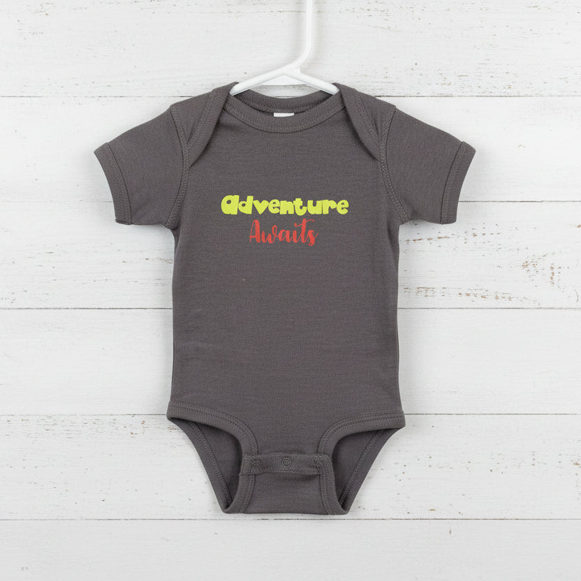 Adventure Begins Baby Bodysuit 6 Months