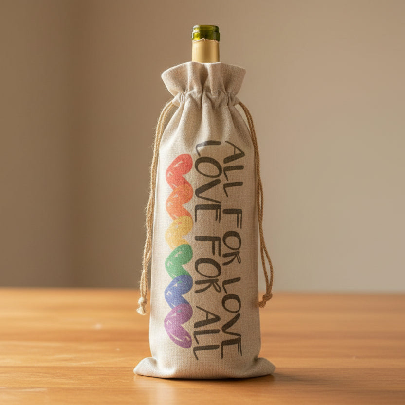 All For Love Wine Bag