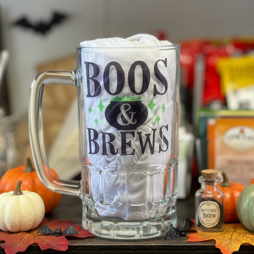 Boos and Brews Design for Drinkware