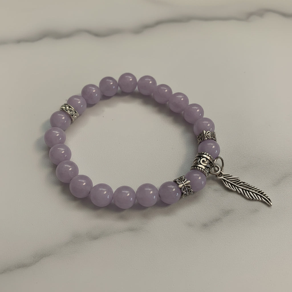 Lavender Angelite Bracelet