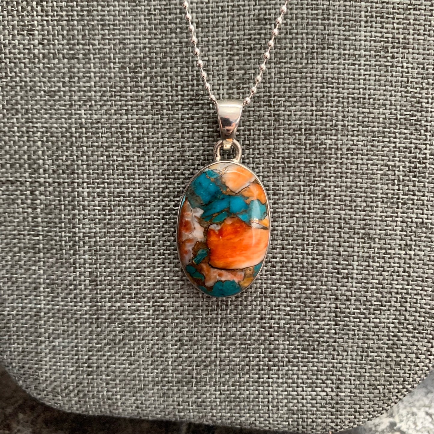 Spiny Oyster Turquoise Necklace