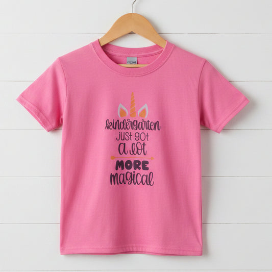 Kindergarten Just Got A Lot More Magical YOUTH Shirt