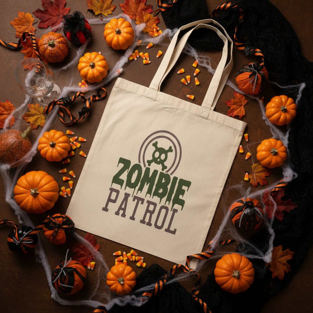 Zombie Patrol Candy Tote Bag