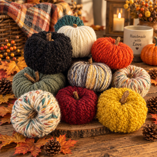 Wool Pumpkins