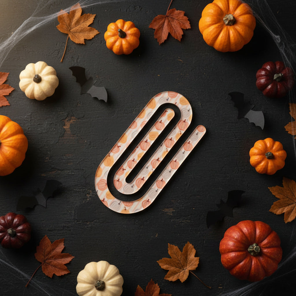 Giant Halloween Paperclip/Bookmark