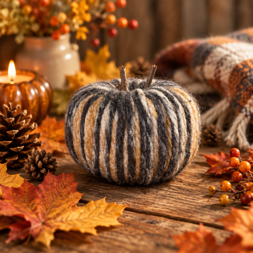 Wool Pumpkins