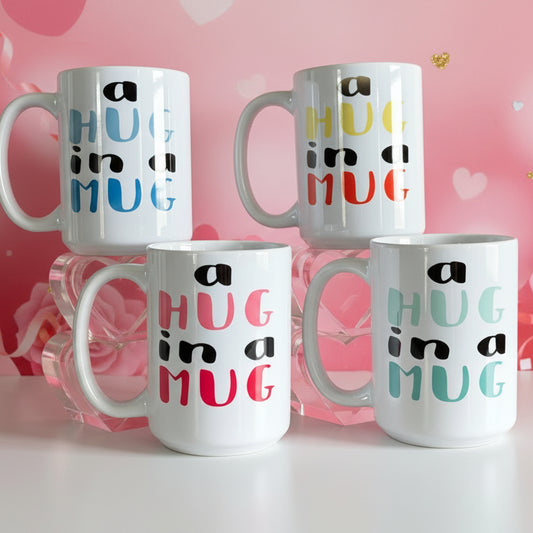 A Hug In a Mug Design for Drinkware