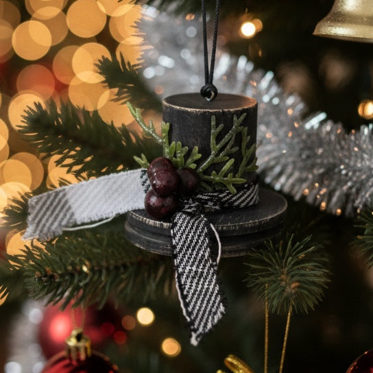 Snowman Hat Ornament