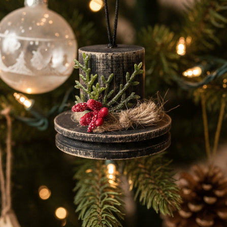 Snowman Hat Ornament