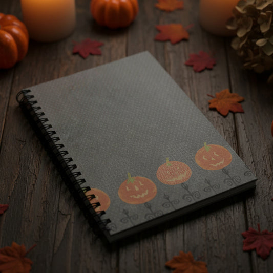 5x7" Halloween Spiral Bound Notebooks