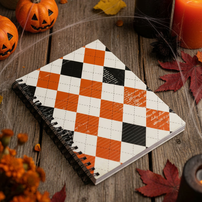 5x7" Halloween Spiral Bound Notebooks