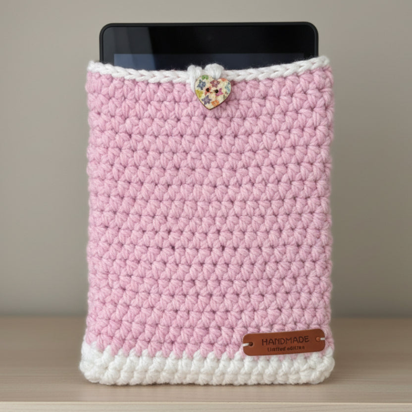 Crochet Tablet/Kindle Cover Small