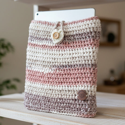 Crochet Tablet/Kindle Cover Large