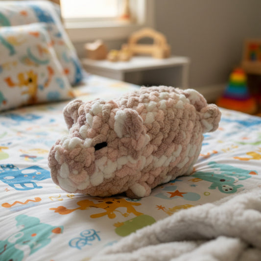 Crochet Pig Plush