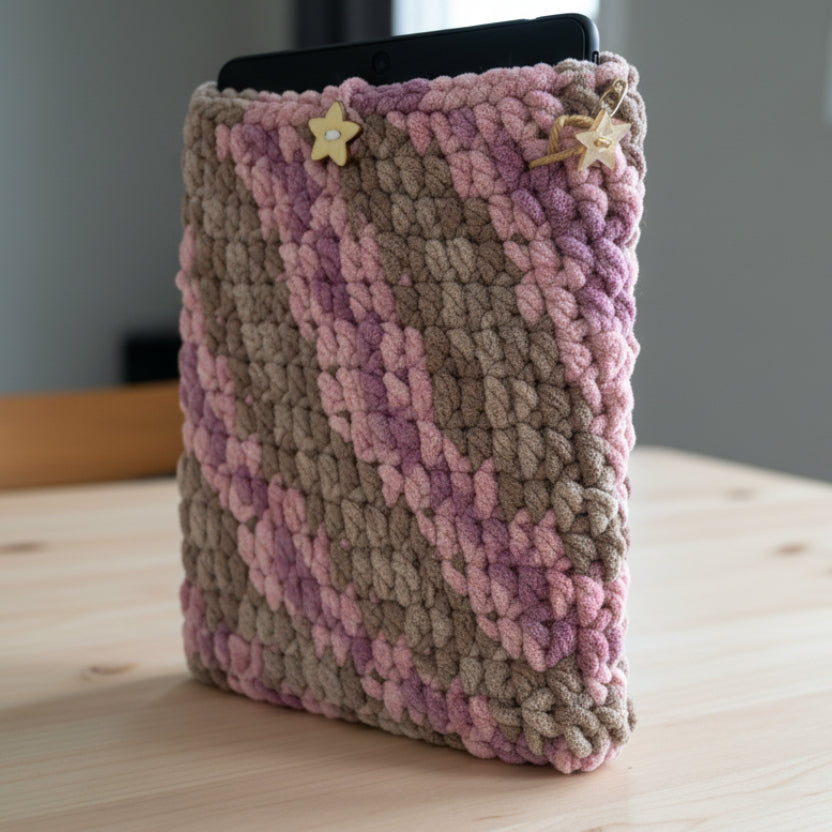 Crochet Tablet/Kindle Cover Medium