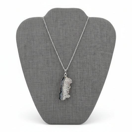 Quartz Slice Necklace