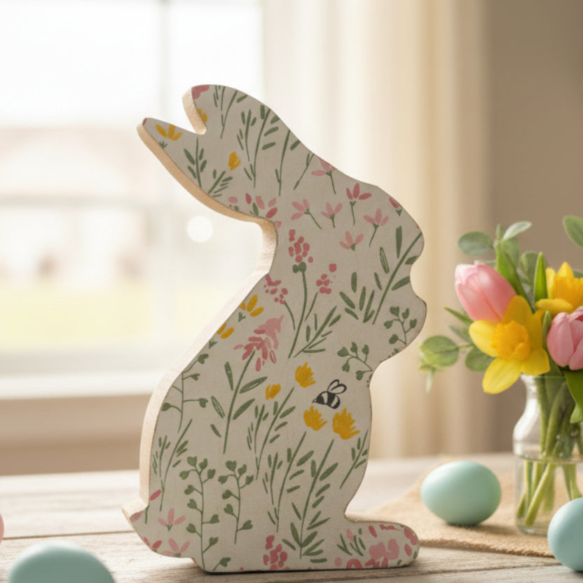Wooden Bunny 5 1/2"