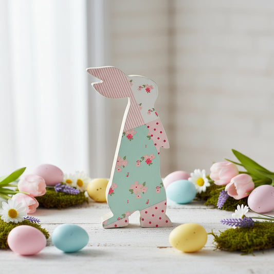 Wooden Bunny 7"