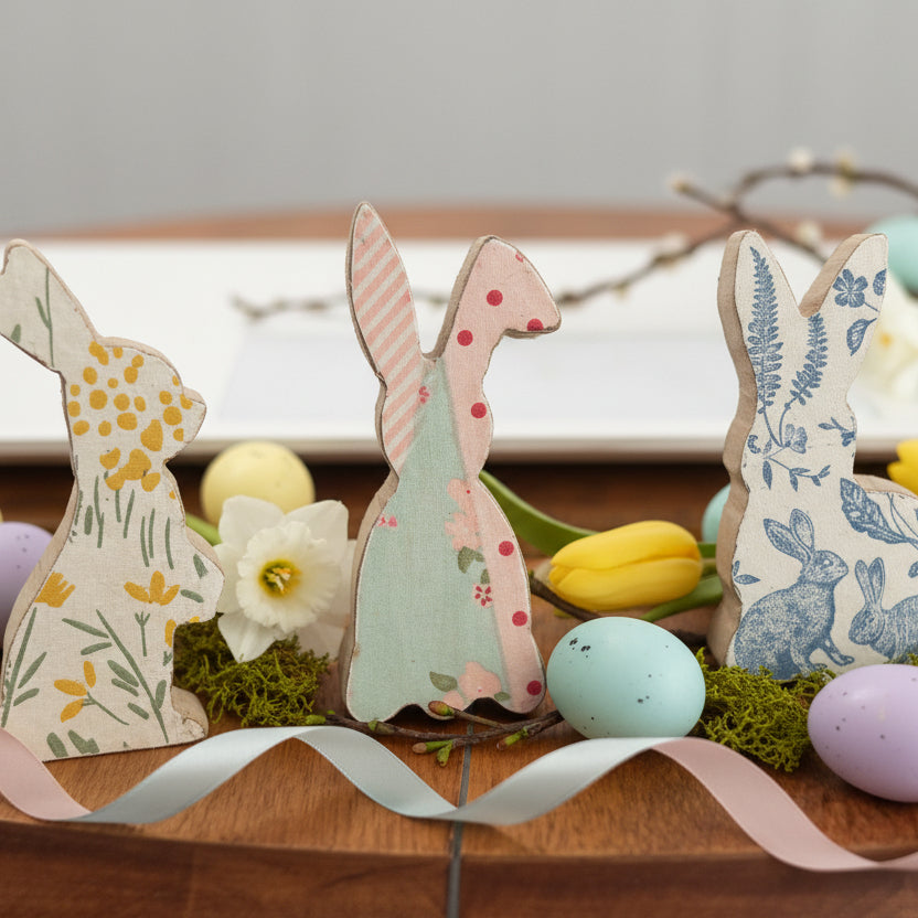 Wooden Bunny 3"