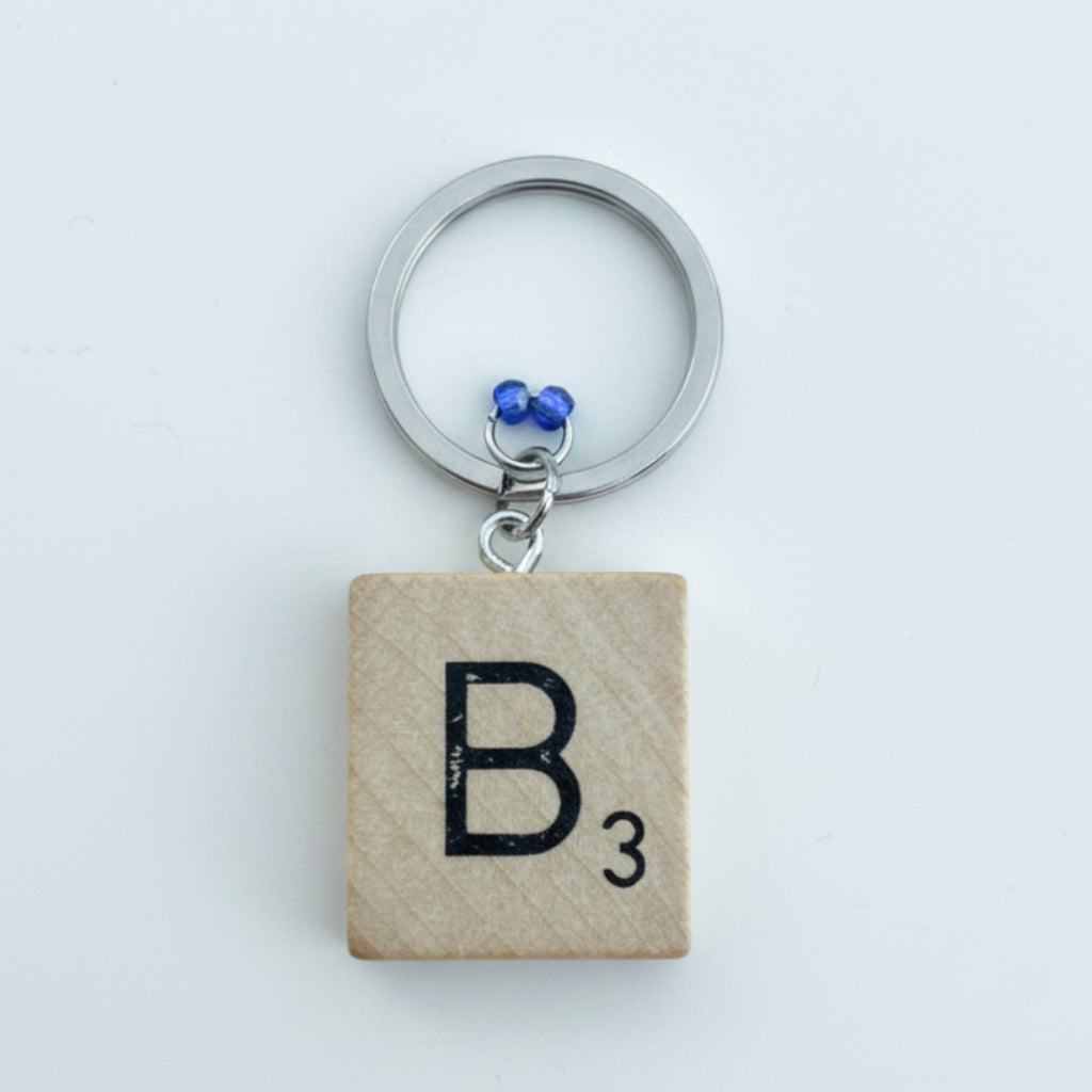 Scrabble "B" Keychains/Zipper Pulls