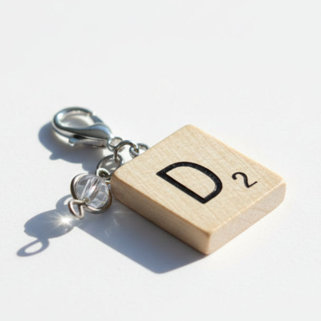 Scrabble "D" Keychains/Zipper Pulls