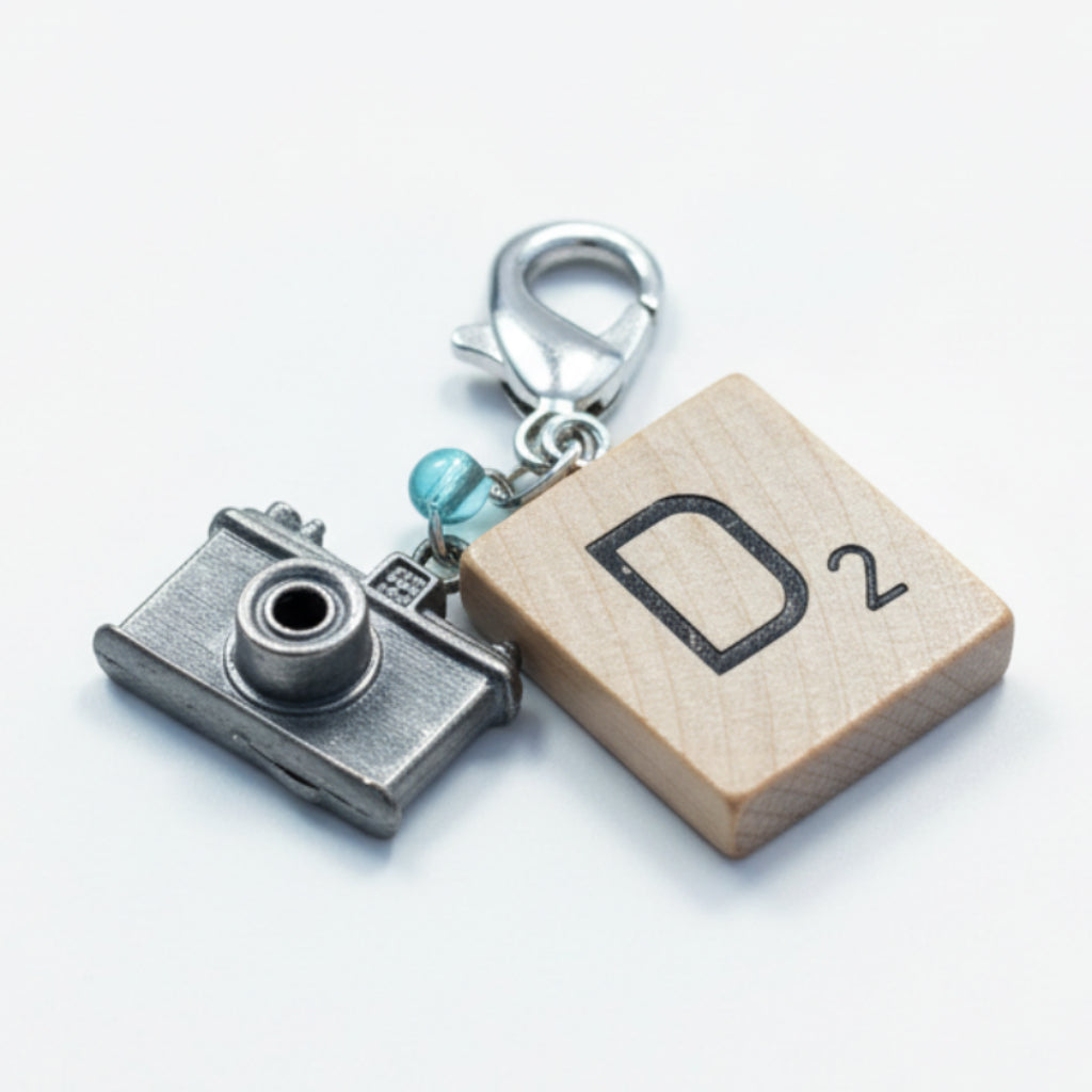 Scrabble "D" Keychains/Zipper Pulls