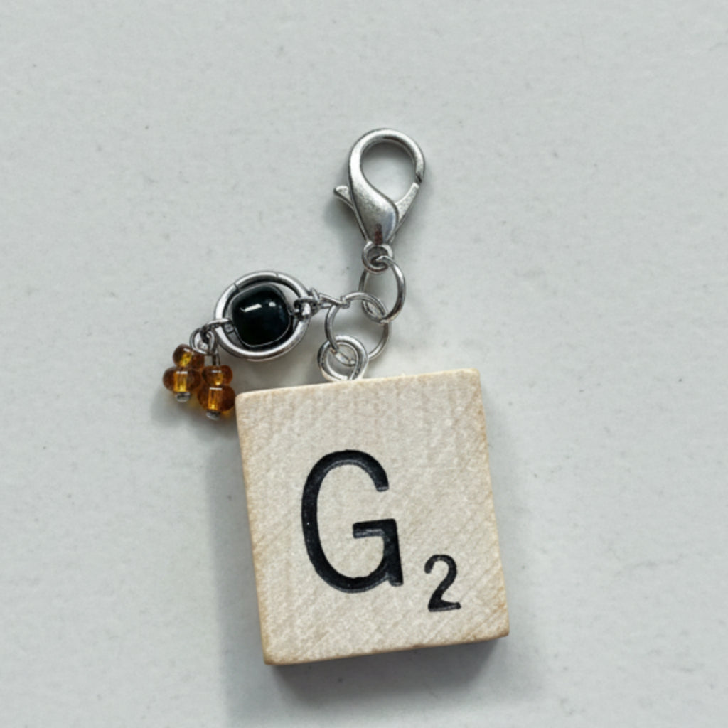 Scrabble "G" Keychains/Zipper Pulls