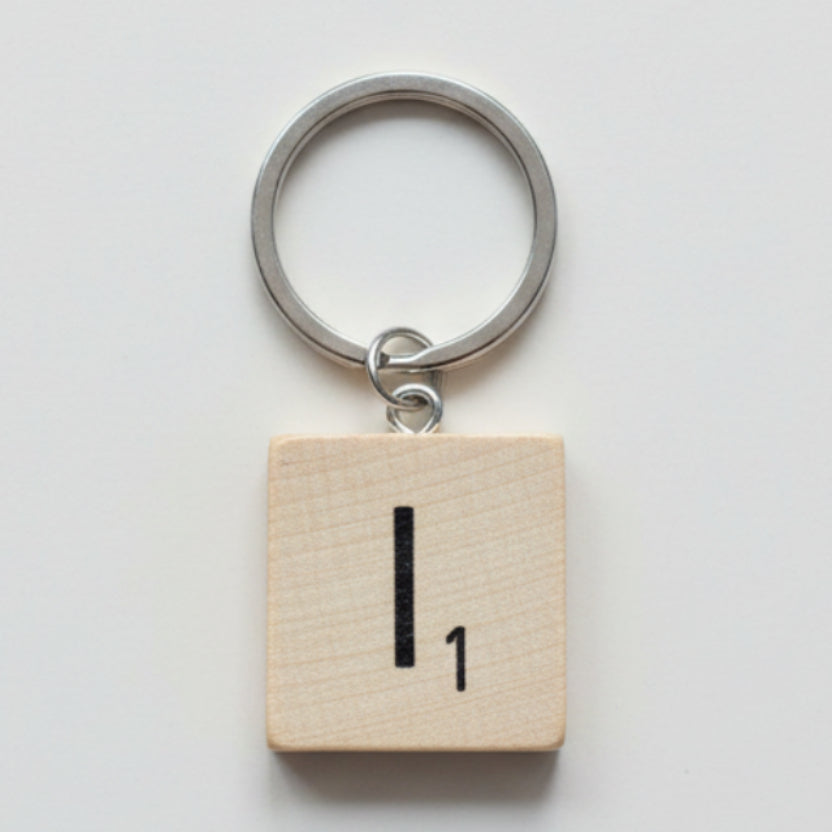 Scrabble "I" Keychains/Zipper Pulls