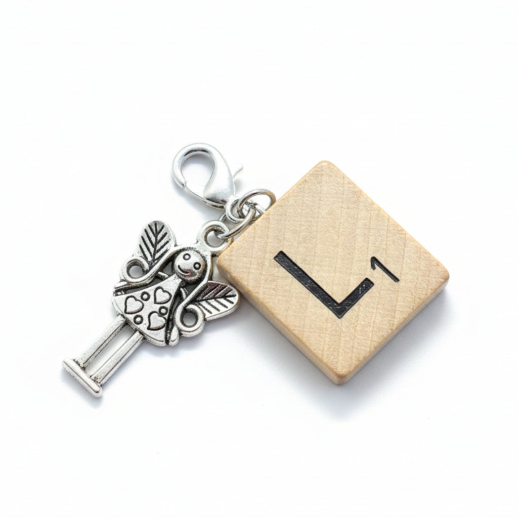 Scrabble "L" Keychains/Zipper Pulls