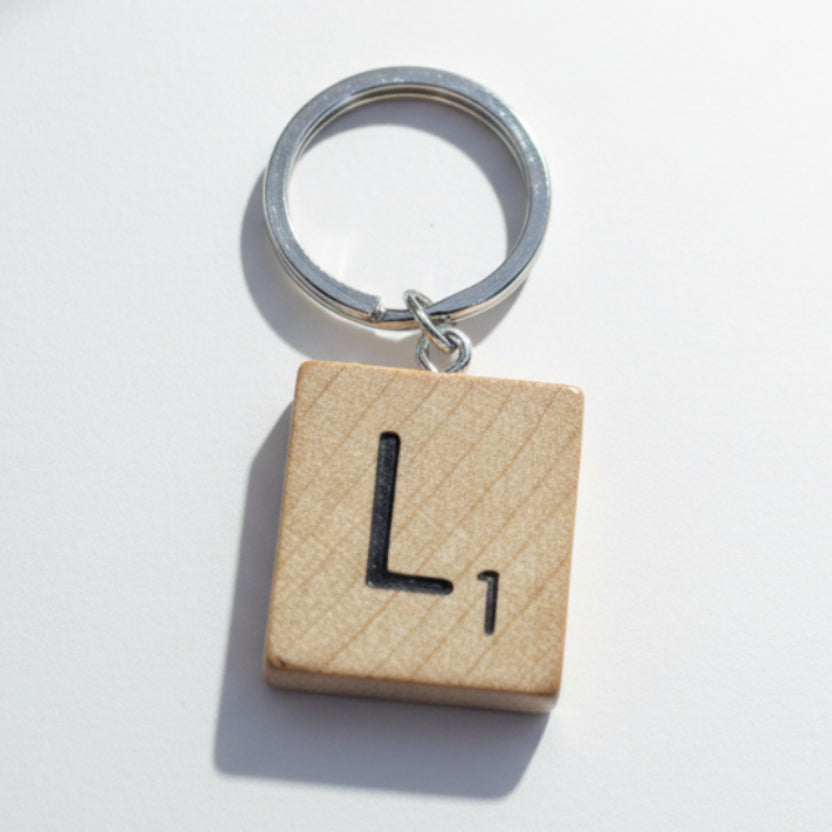 Scrabble "L" Keychains/Zipper Pulls