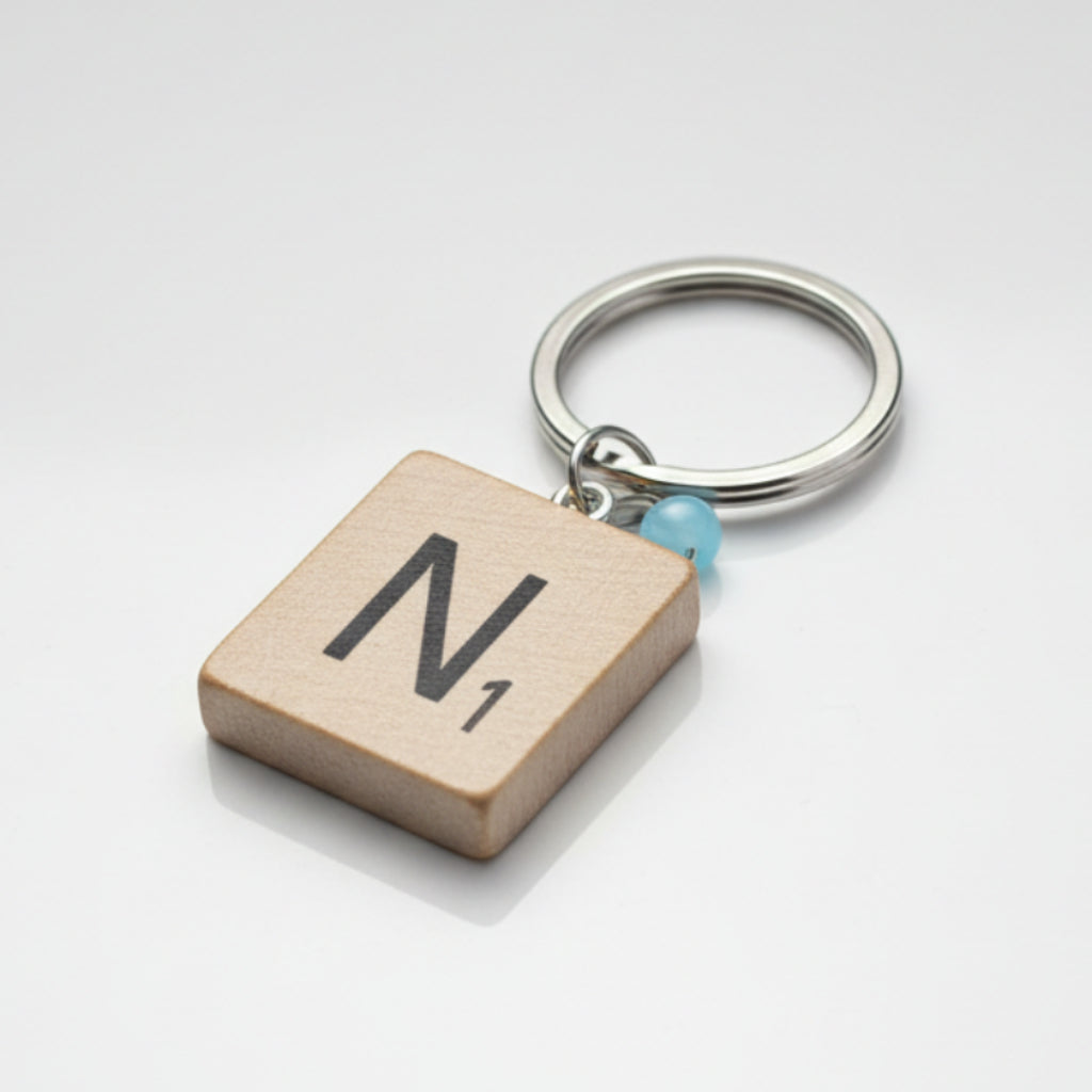 Scrabble "N" Keychains/Zipper Pulls