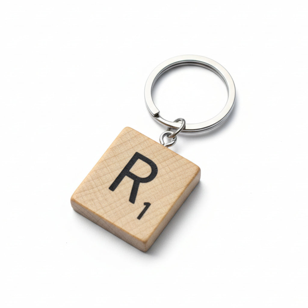 Scrabble "R" Keychains/Zipper Pulls