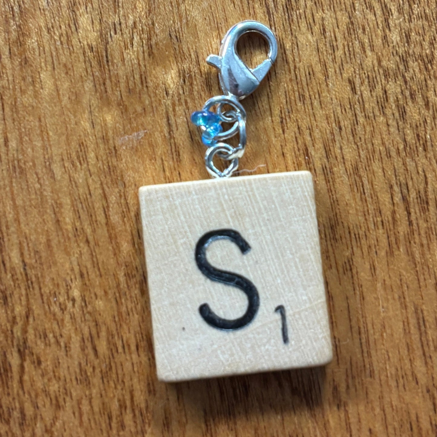 Scrabble "S" Keychains/Zipper Pulls