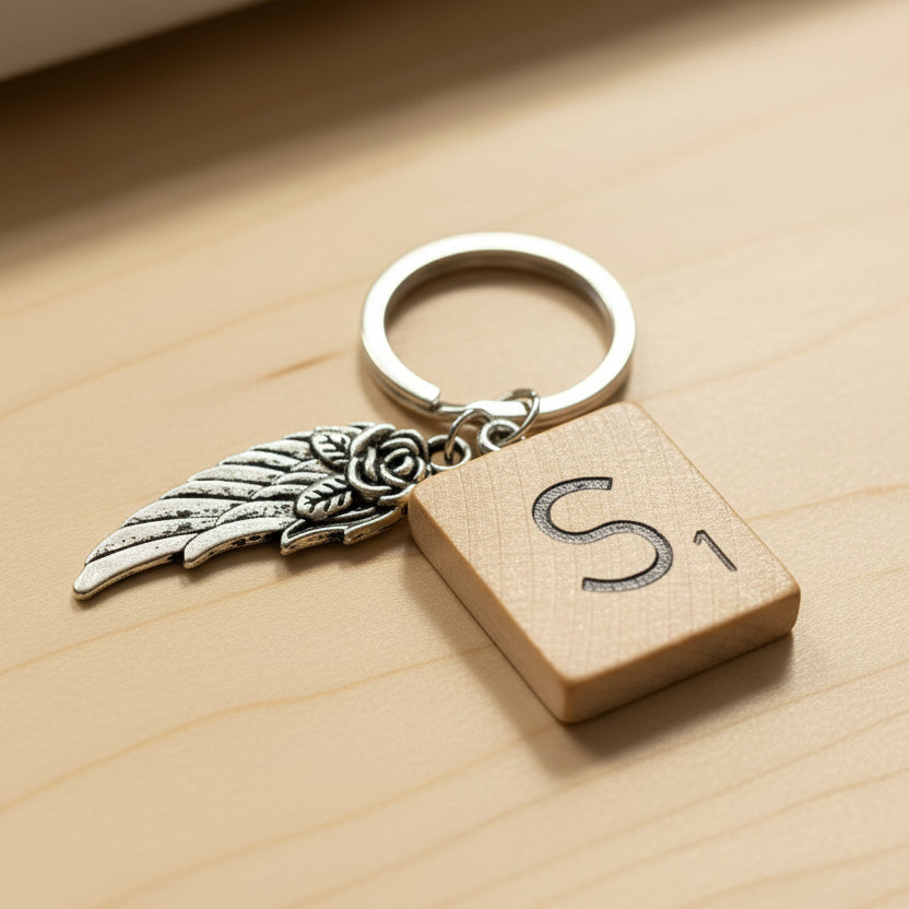 Scrabble "S" Keychains/Zipper Pulls