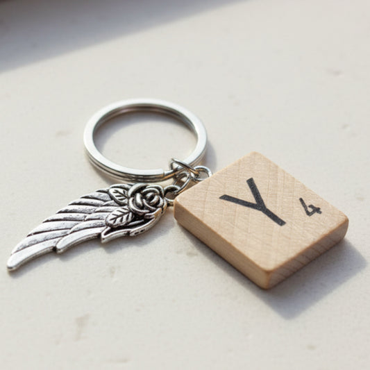 Scrabble "Y" Keychains/Zipper Pulls