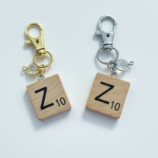 Scrabble "Z" Keychains/Zipper Pulls