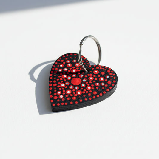 Heart Keychains